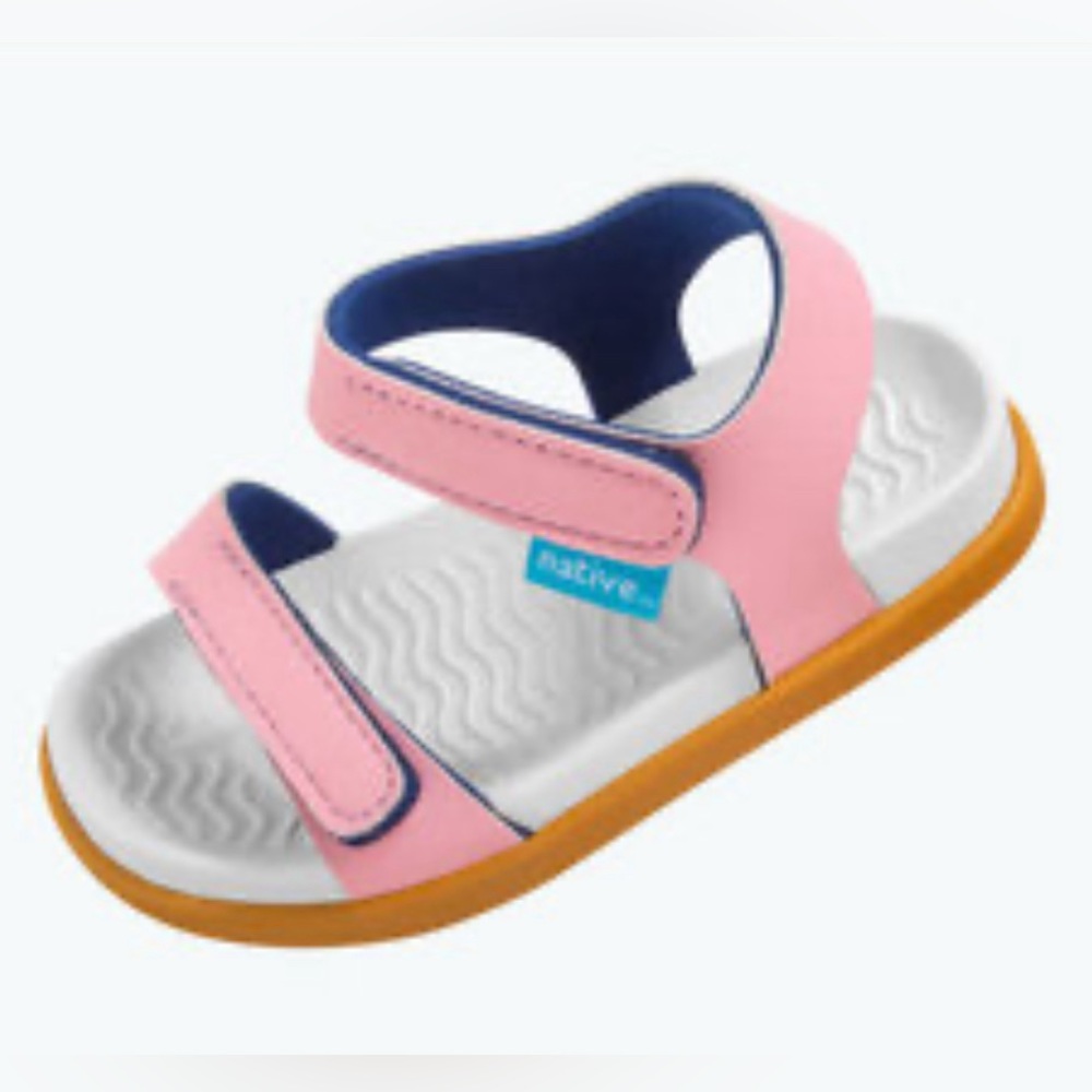 Charley Princess Pink/White Sandals Size 5